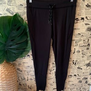 Zara black leggings stretchy SZ medium